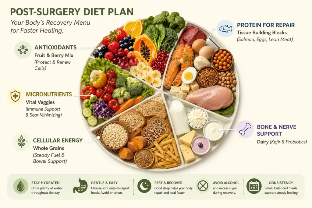 The Optimal Post-Surgery Diet Plan Blueprint – Balancing Macronutrients to Speed Up Surgical Recovery. 